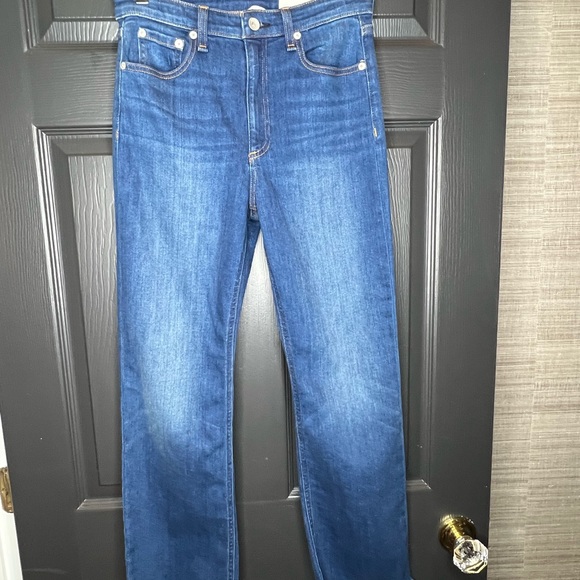 NWT Rag & Bone Nina Jeans High Rise Ankle Flair - Picture 7 of 12